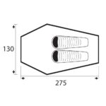 Trimm footprint-himlite-tegning Trimm footprint-himlite-tegning