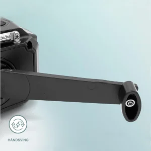 FM nødradio sort håndsving